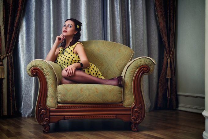 Stylizacja w stylu Pin-up girl